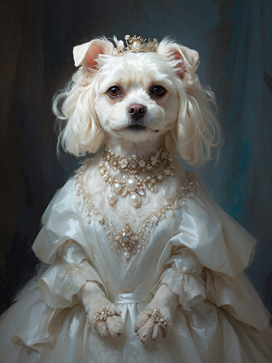 Digital Dog Portrait - Personalized Art
