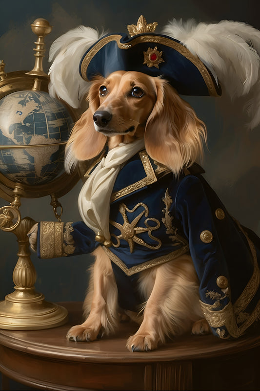 Digital Puppy Portrait - Personalized Puppy Art