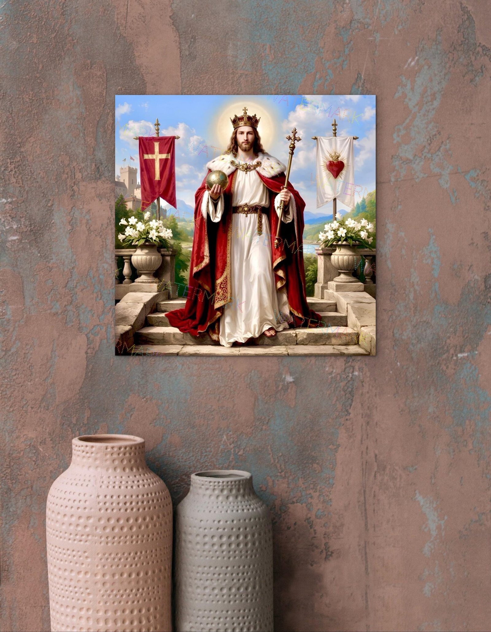 Christ the King Canvas Art: Jesus Christ Lord Wall Decor - Image 7
