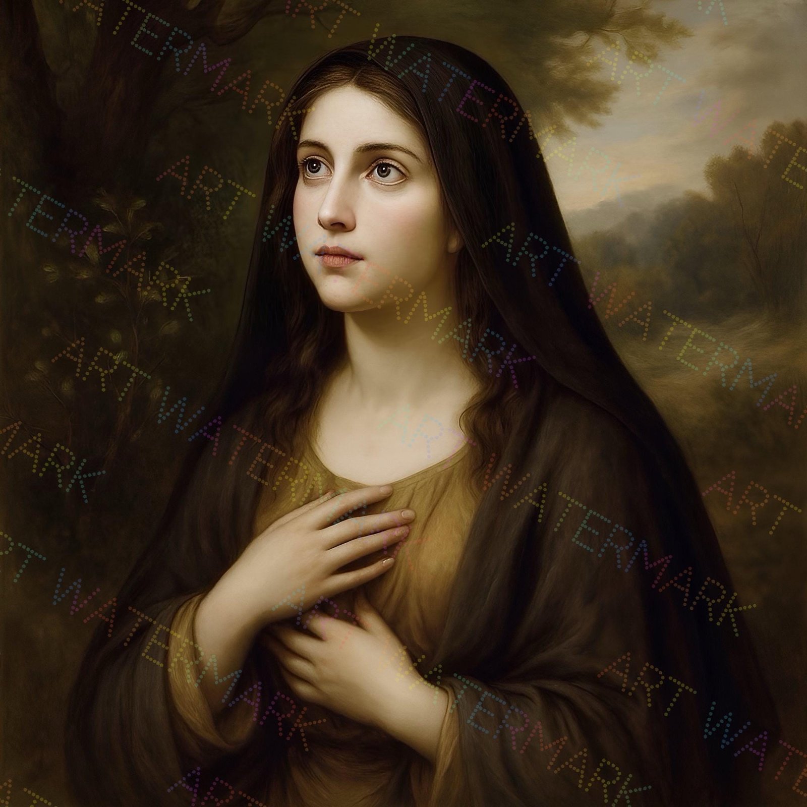 St. Mary Magdalene: Catholic Saint Picture Art (Digital Download)