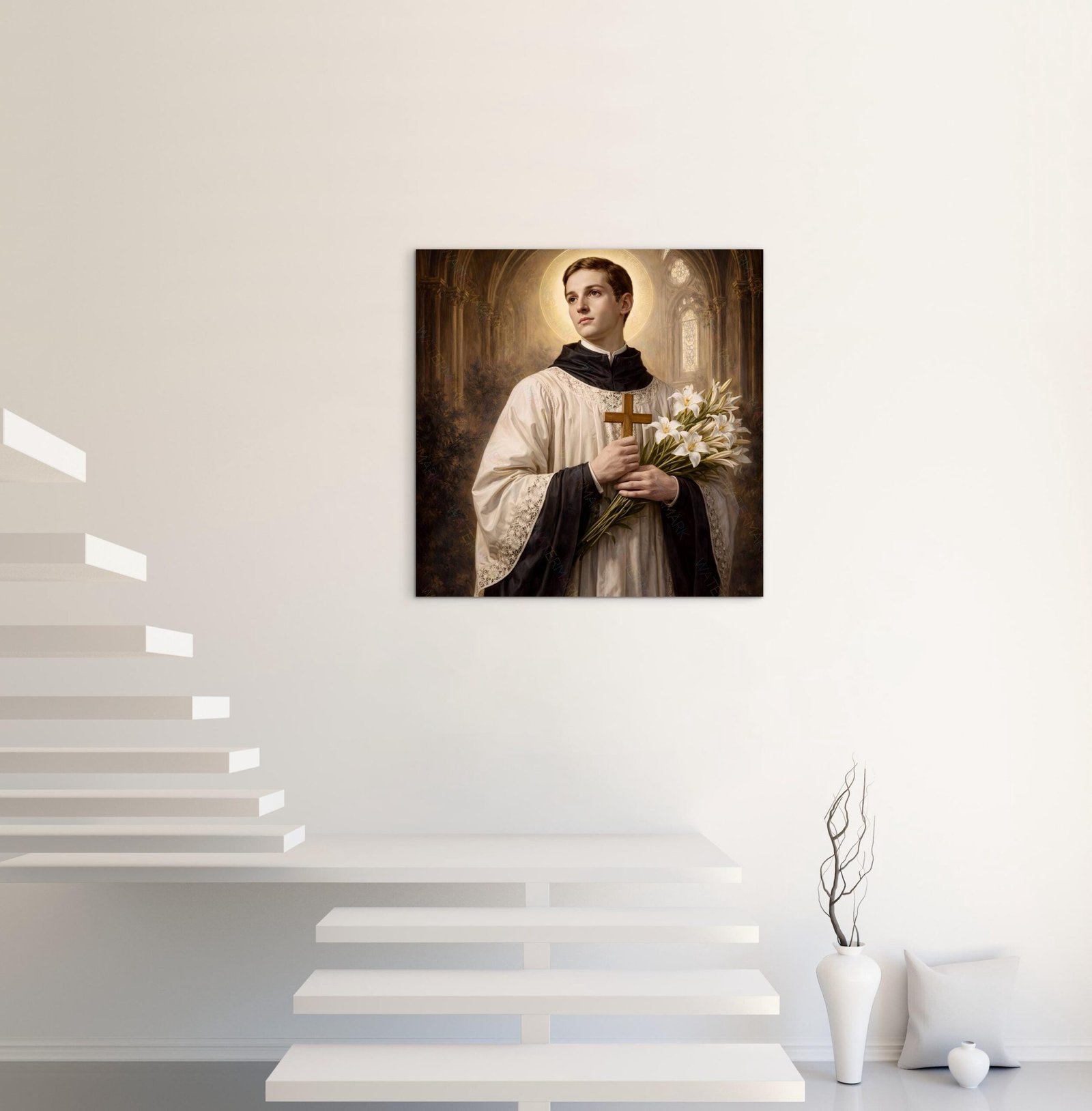 Saint Aloysius Gonzaga Canvas Art: Catholic Gift - Image 3