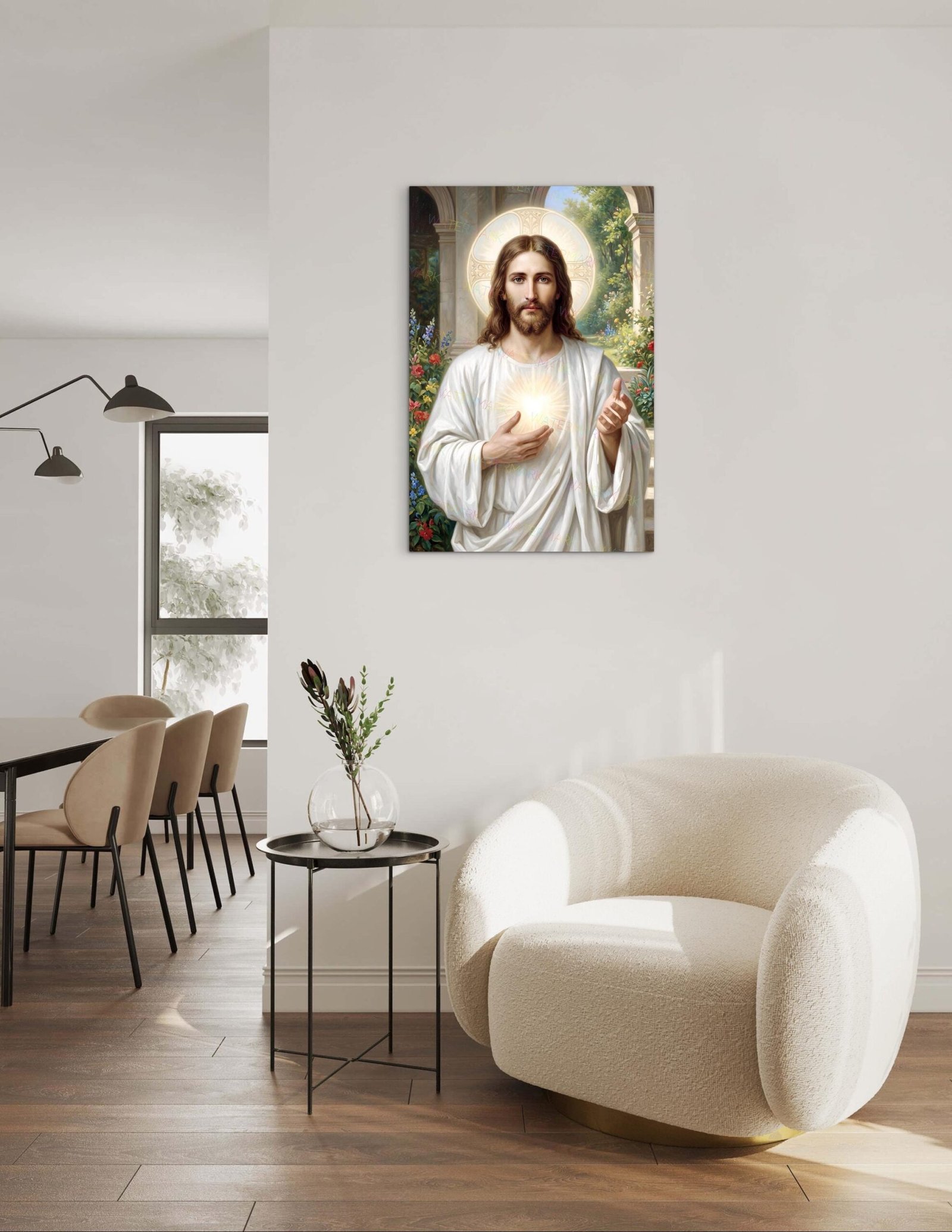 He Has Risen Christ Canvas Print | Resurrection Jesus Painting, Religious Art - Image 7