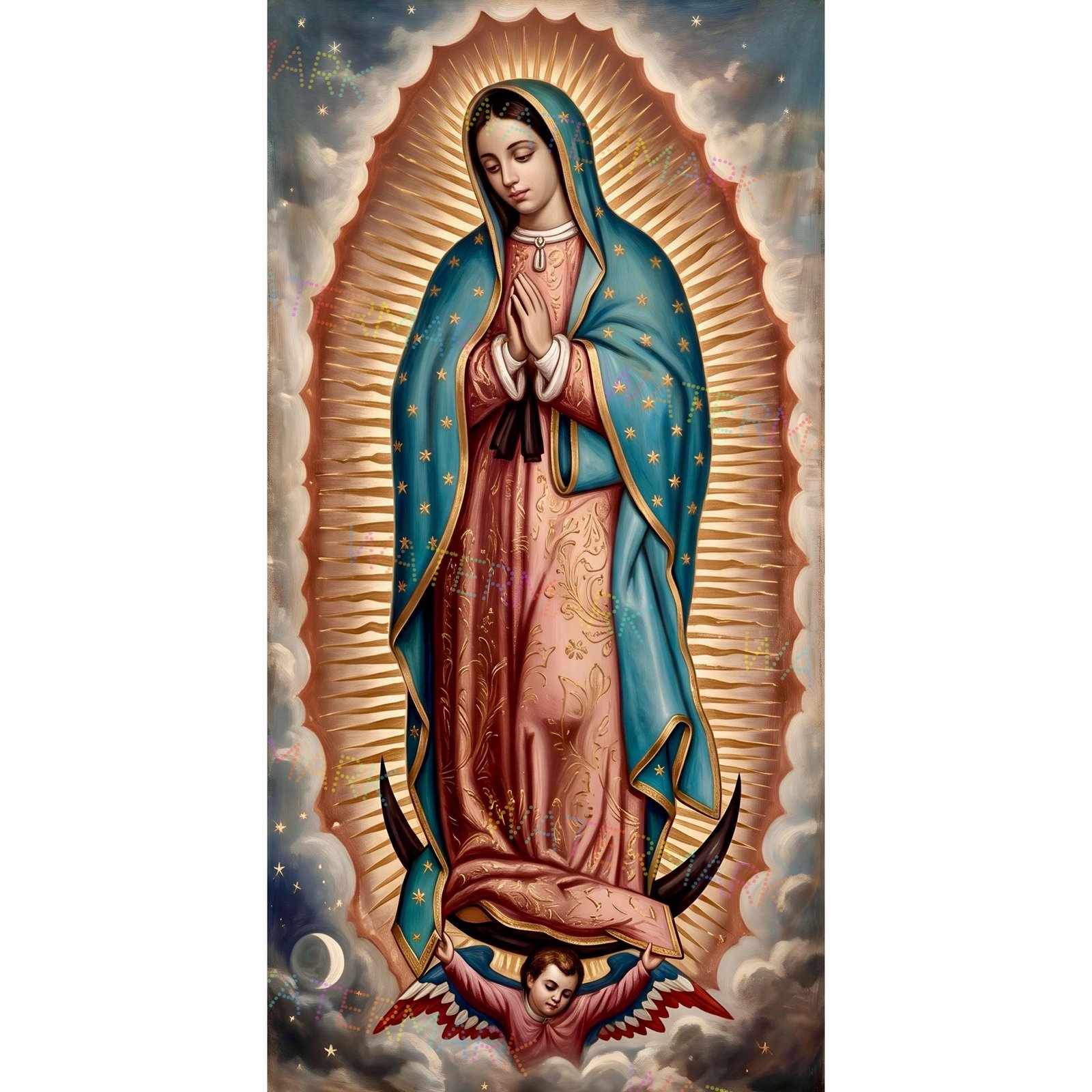 Our Lady of Guadalupe Canvas | Virgin Mary Catholic Wall Art