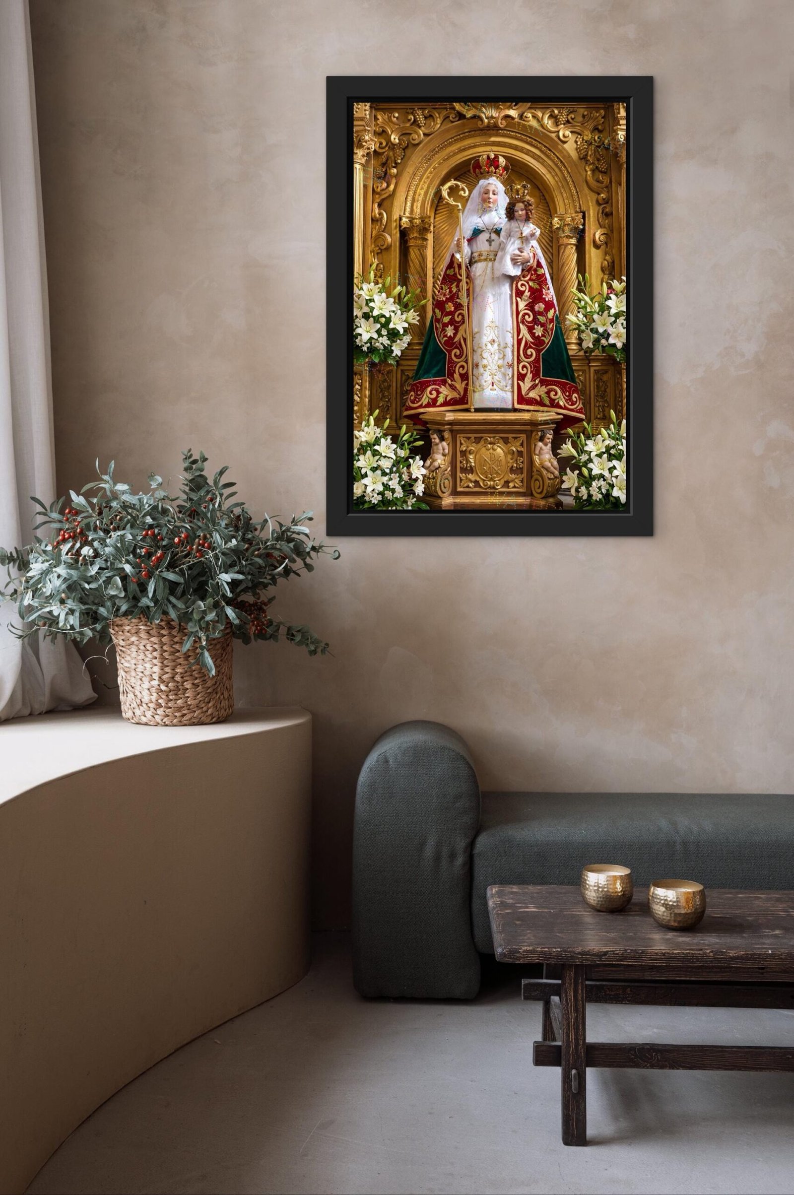 Our Lady of Good Success Framed Canvas | Catholic Marian Wall Art - Image 7