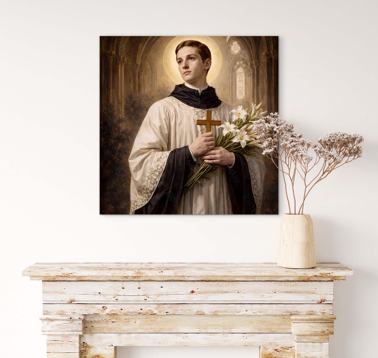 Saint Aloysius Gonzaga Canvas Art: Catholic Gift - Image 2