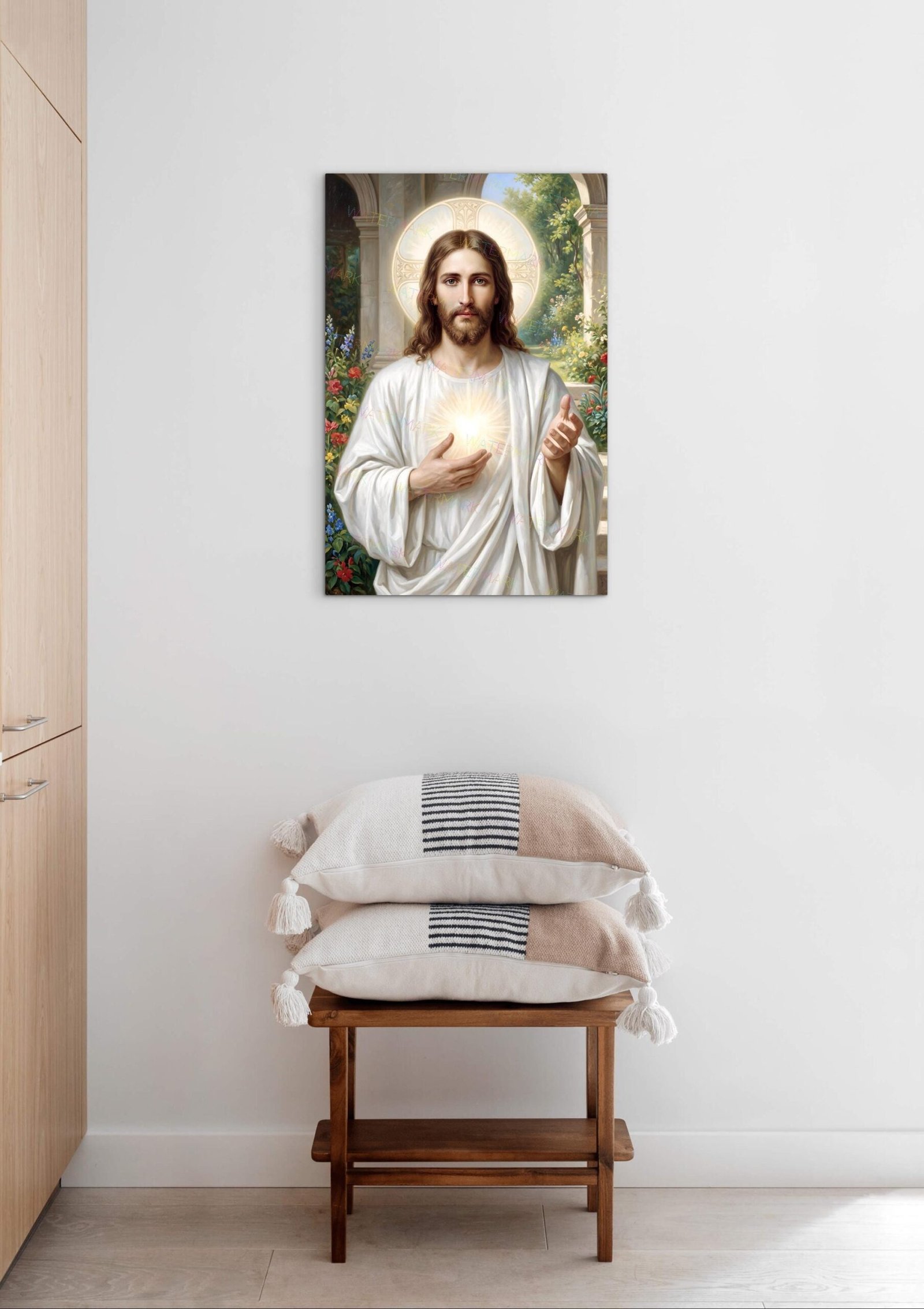 He Has Risen Christ Canvas Print | Resurrection Jesus Painting, Religious Art - Image 4