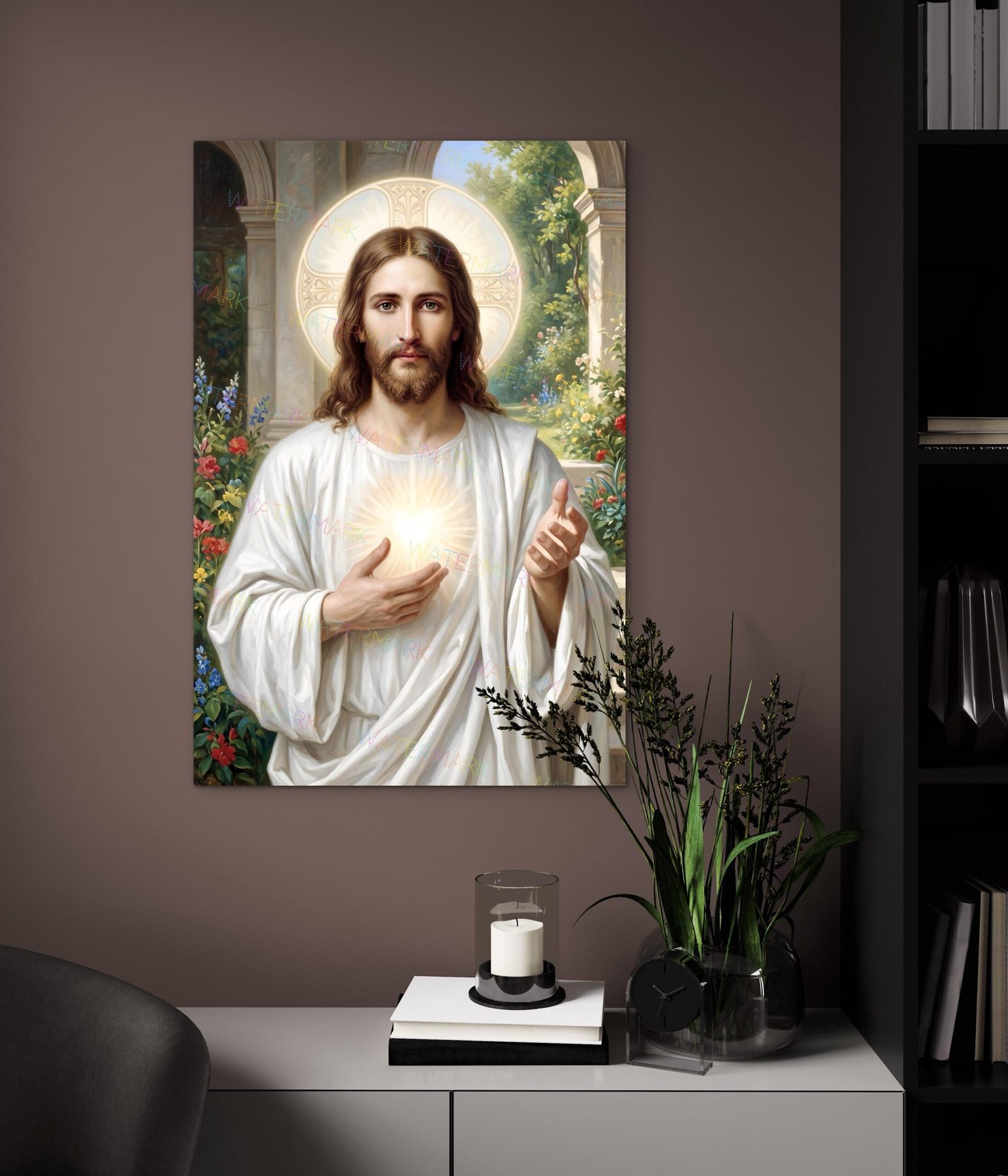 He Has Risen Christ Canvas Print | Resurrection Jesus Painting, Religious Art - Image 6