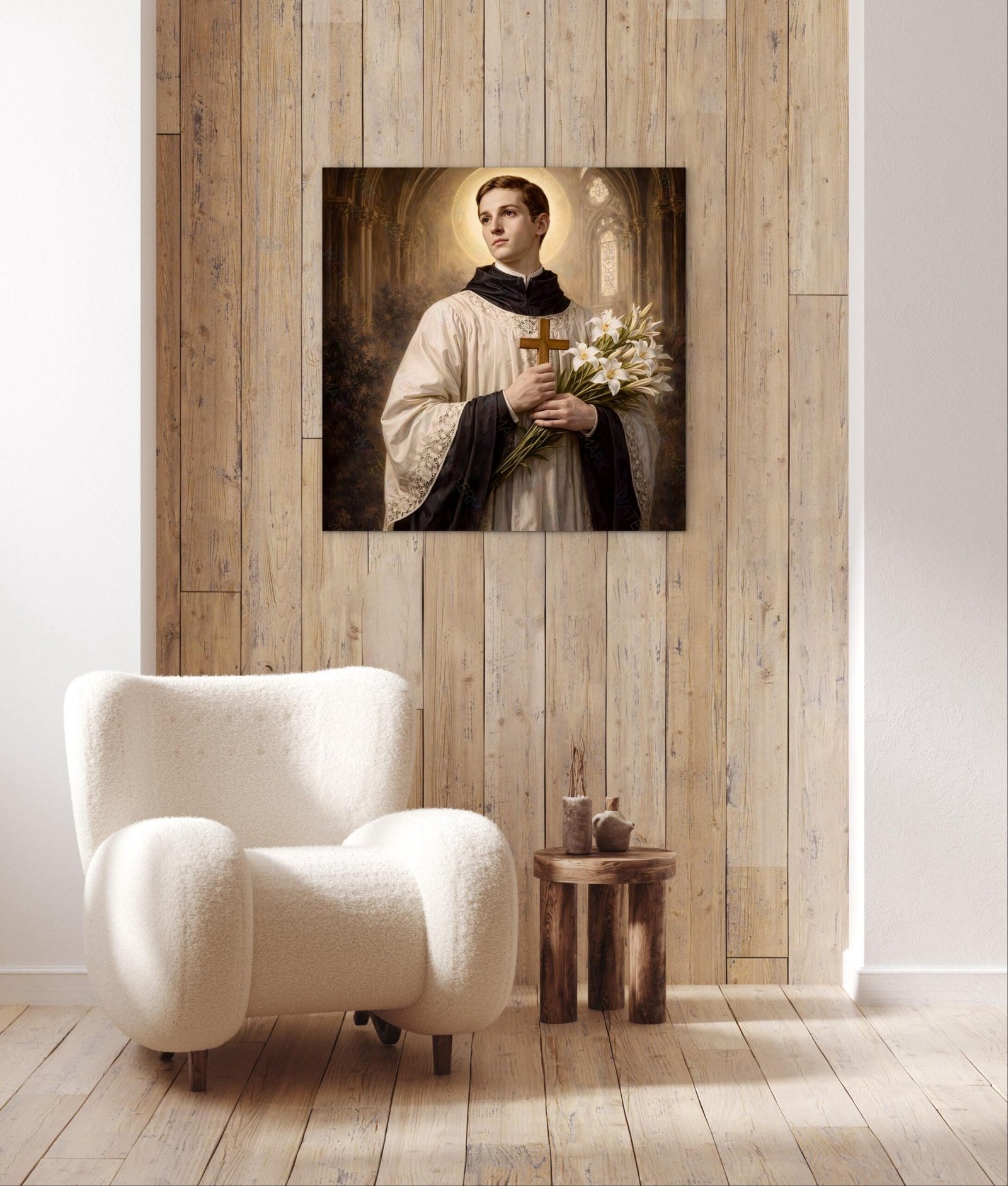 Saint Aloysius Gonzaga Canvas Art: Catholic Gift - Image 4