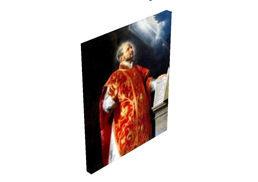 St. Ignatius Loyola Canvas Art: Catholic Fine Art Print - Image 2