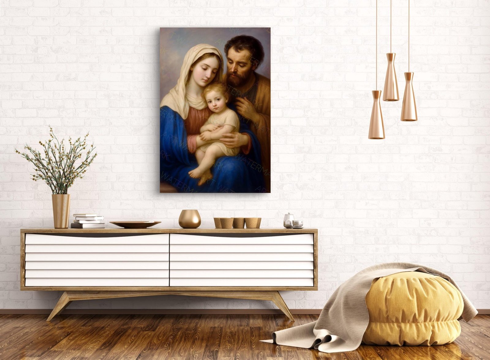 Holy Family Art Print: Catholic Home Decor (Digital Download) - Image 5