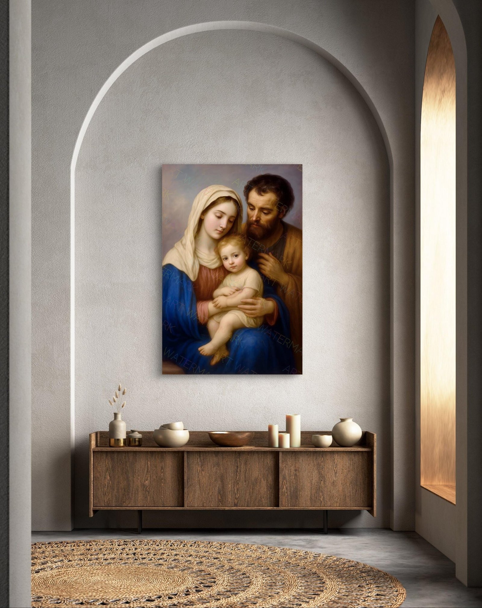 Holy Family Art Print: Catholic Home Decor (Digital Download) - Image 6