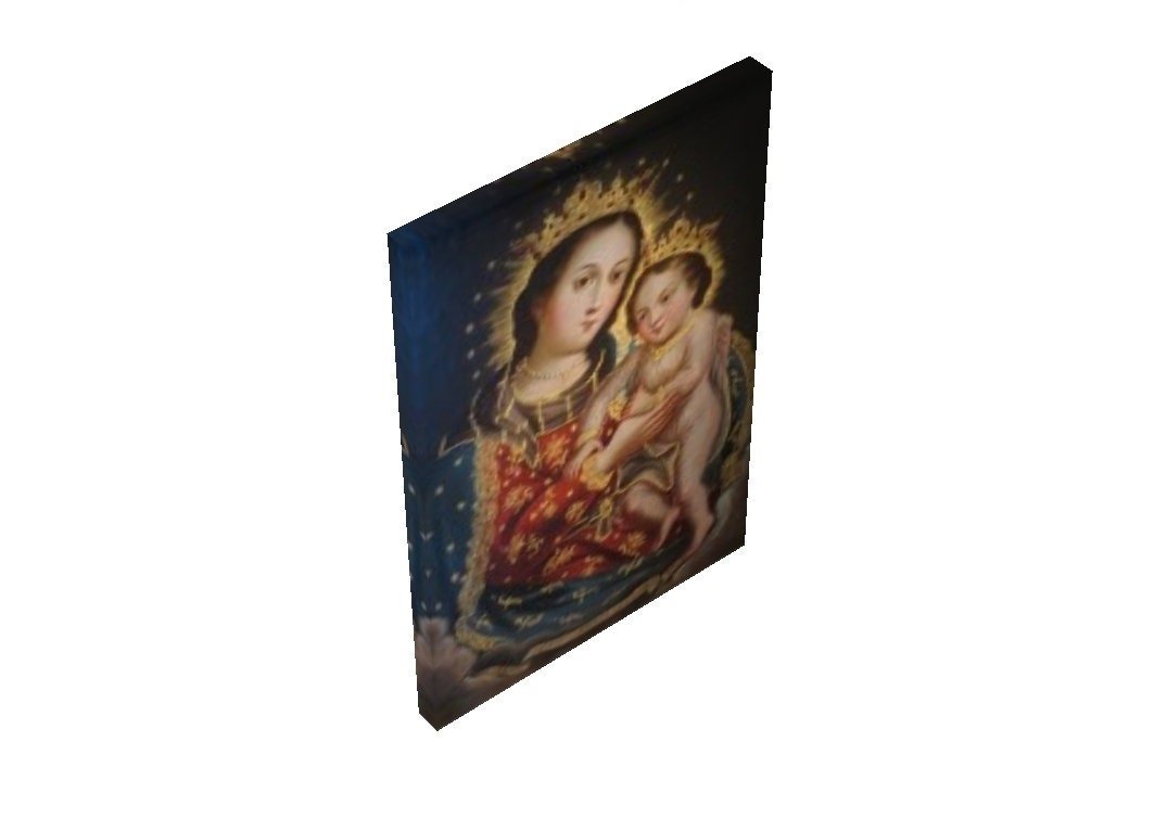 Our Lady Refuge of Sinners: Catholic Canvas Art Print - Image 2