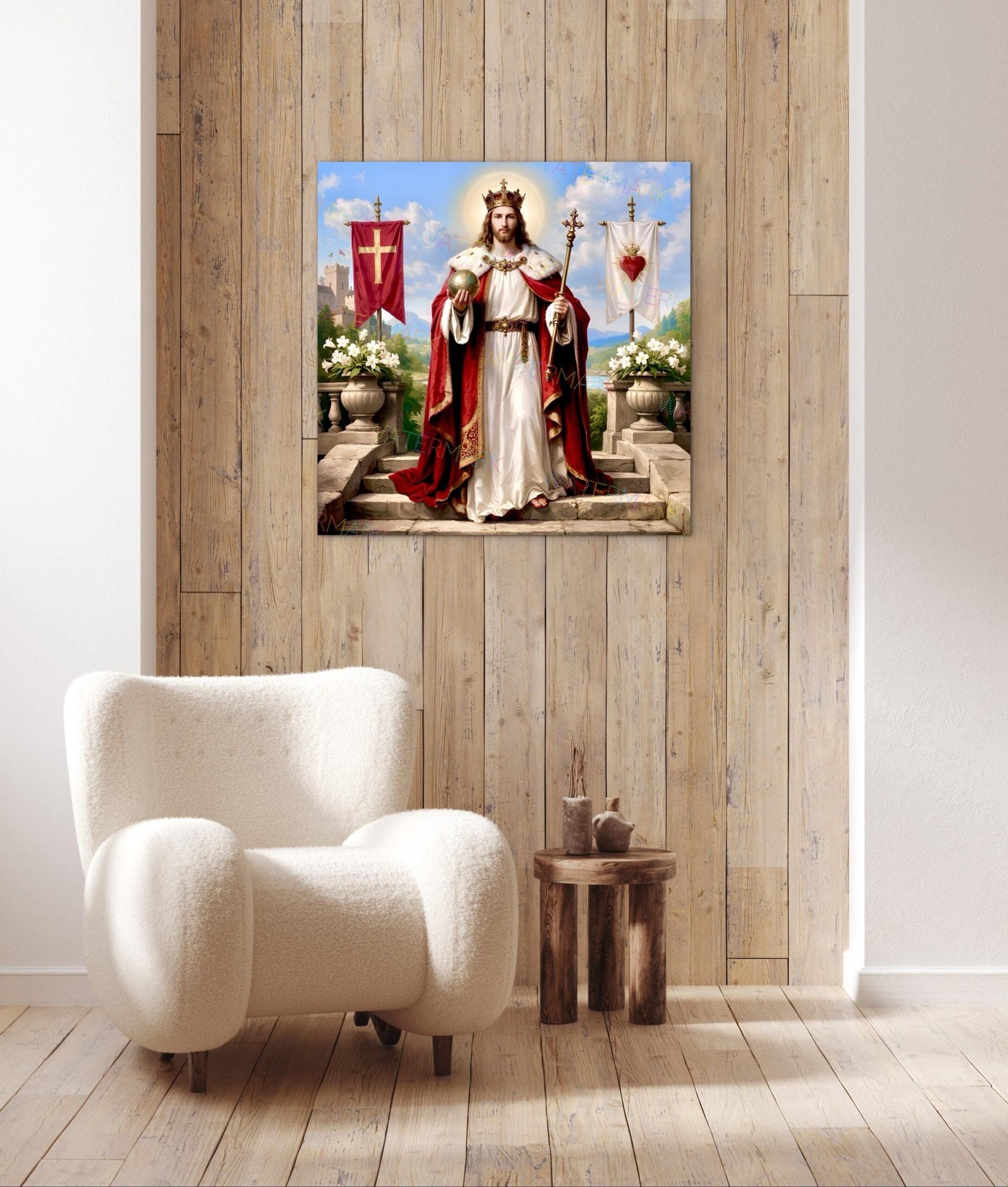 Christ the King Canvas Art: Jesus Christ Lord Wall Decor - Image 8