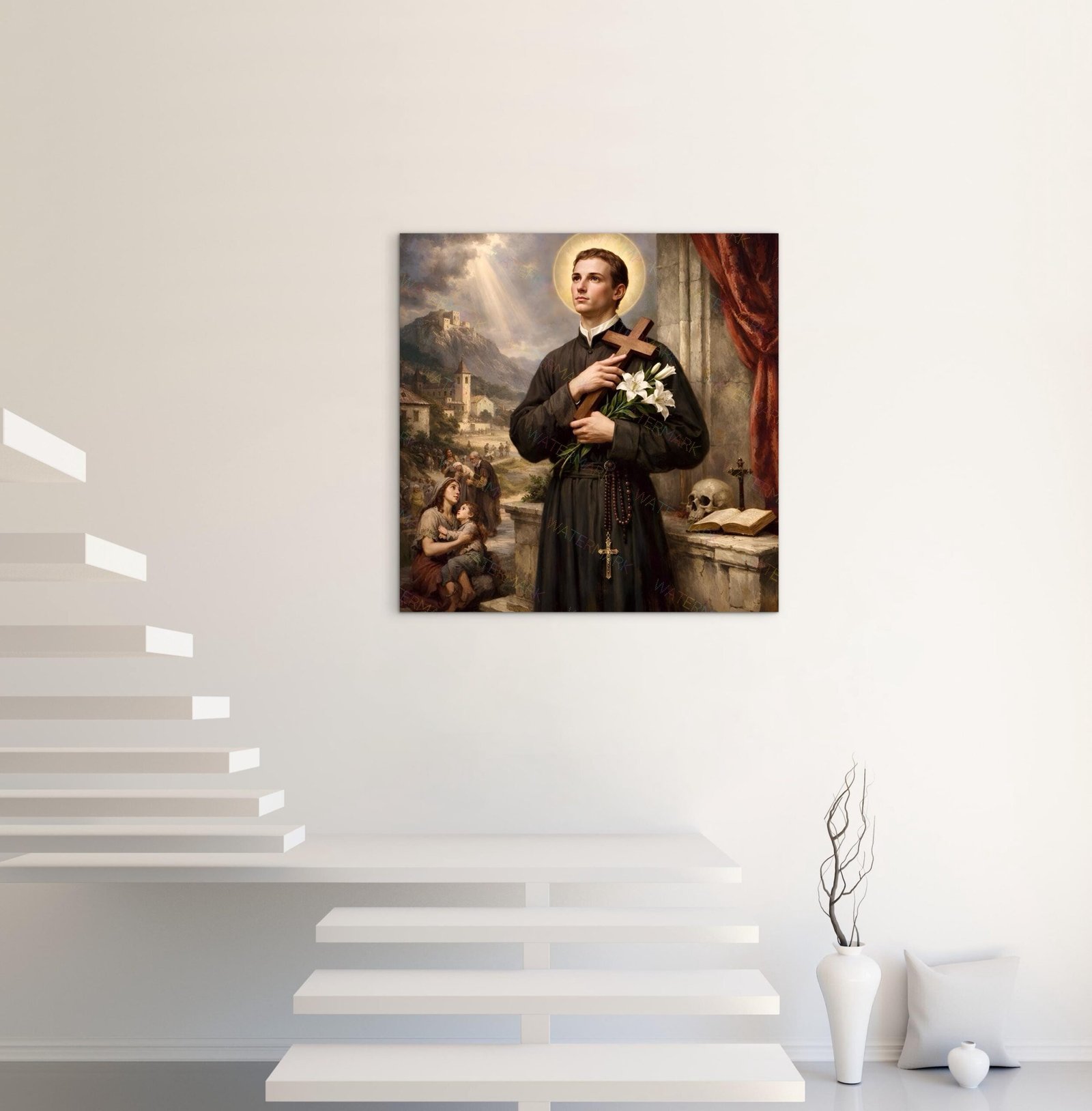 St Gerard Majella Canvas Art: Patron Saint of Mothers - Image 6