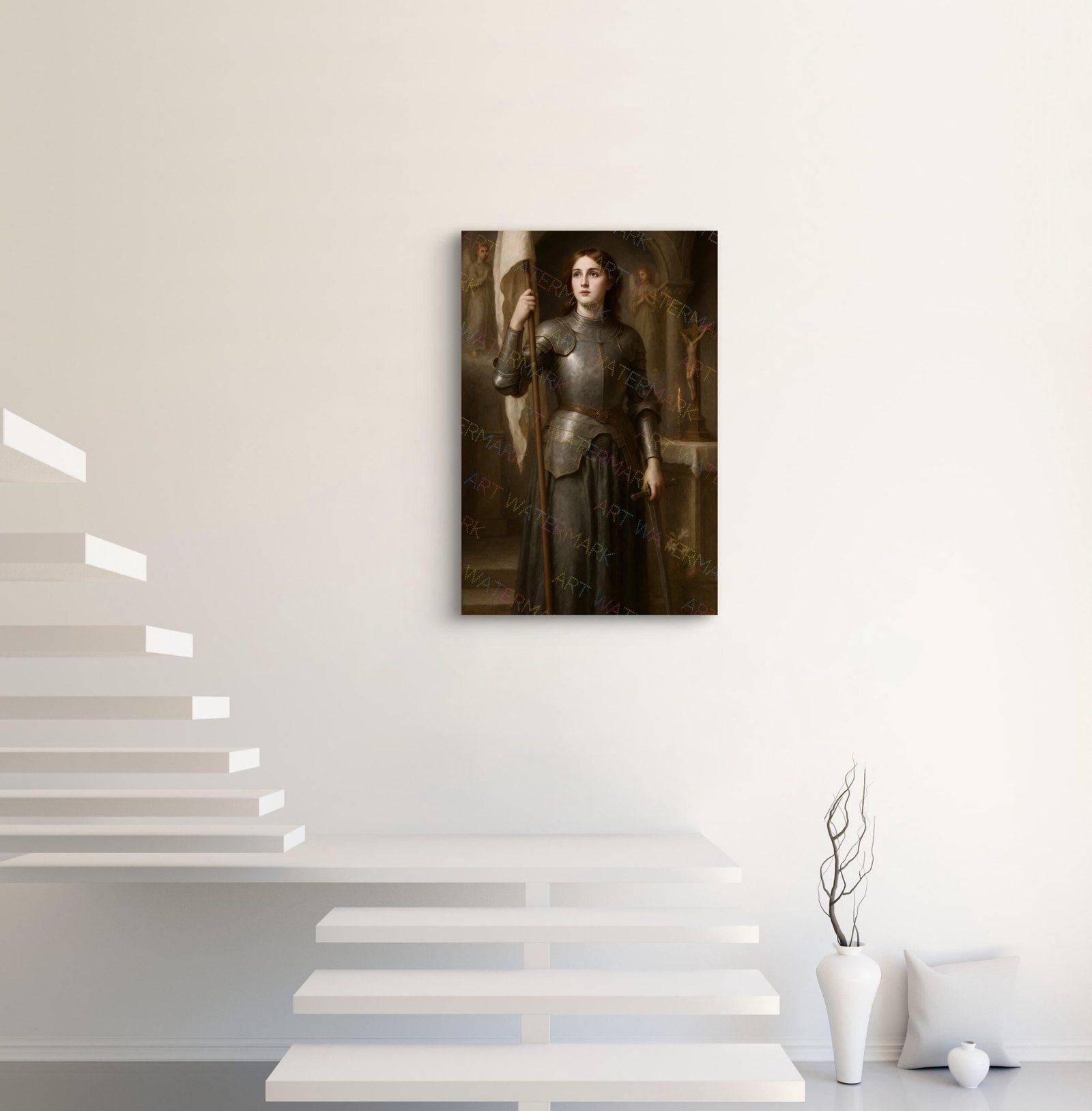 St. Joan of Arc Digital Print, Saint Wall Art, Catholic Wall Art, Digital Download - Image 6