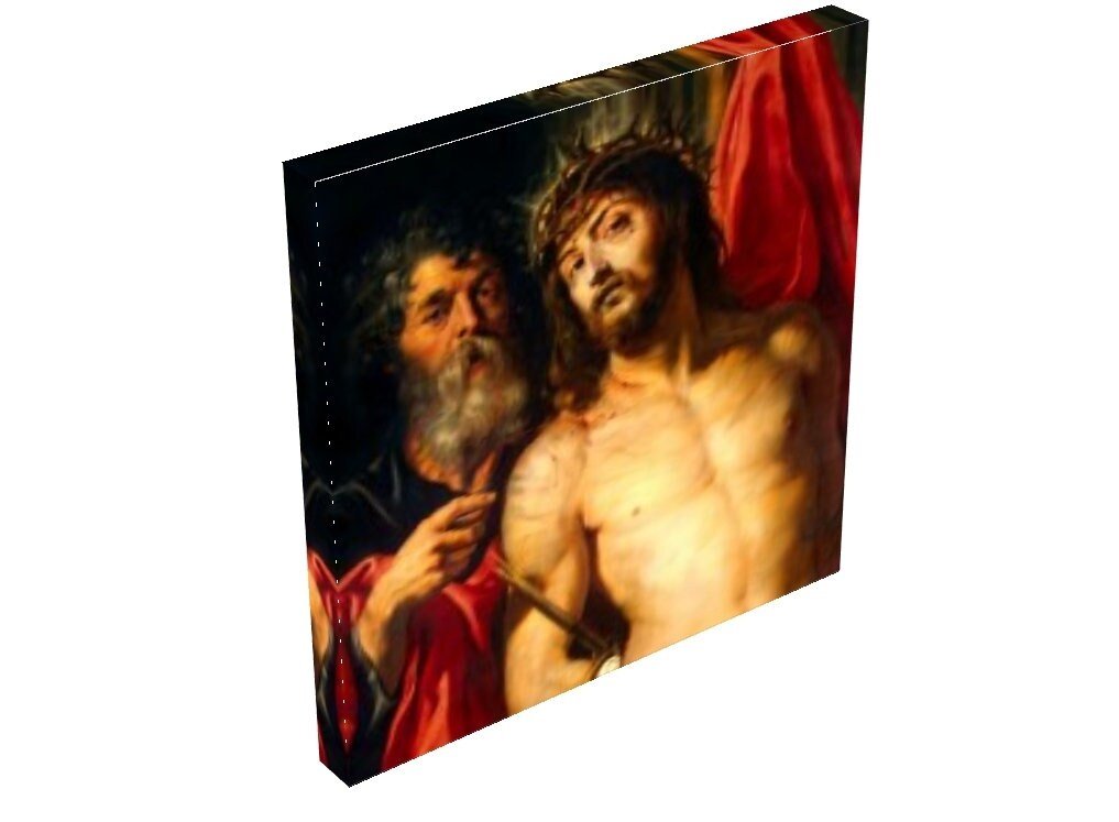 Jesus Christ Canvas Print: Bound and Crowned with Thorns, Rubens Painting - Image 3