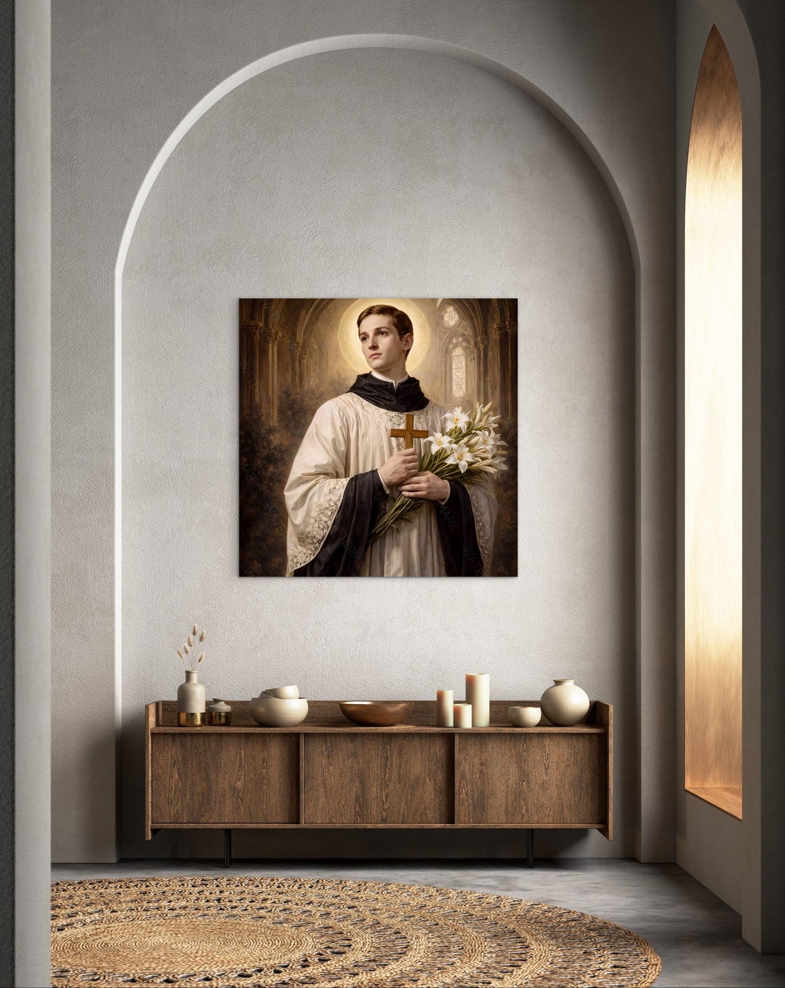 Saint Aloysius Gonzaga Canvas Art: Catholic Gift - Image 5