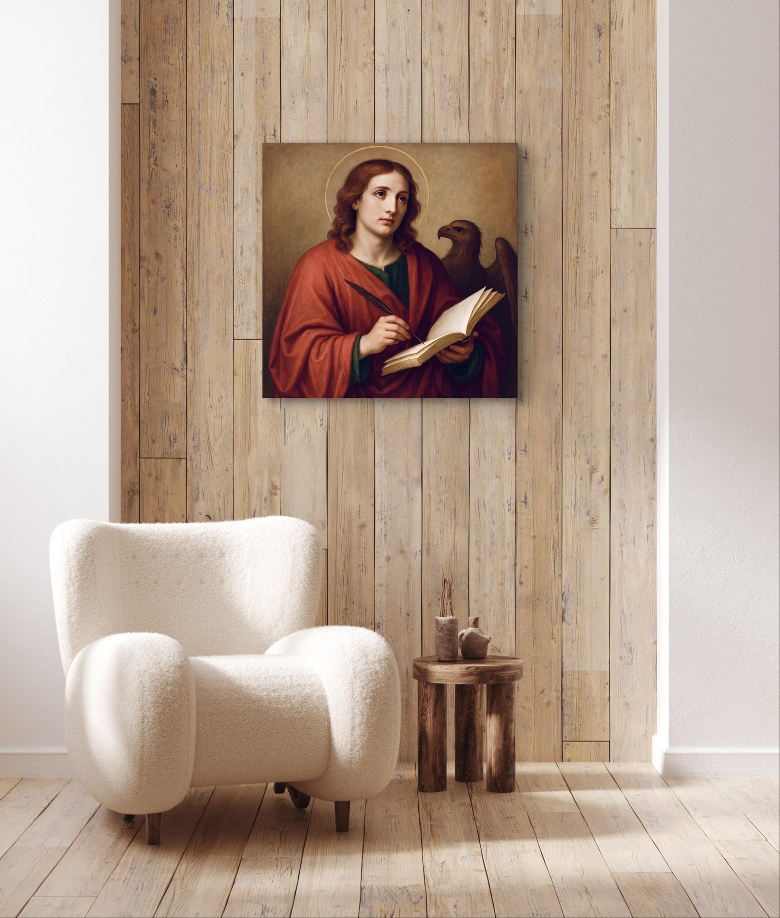 St. John the Apostle Canvas Art: Religious Wall Decor - Image 4