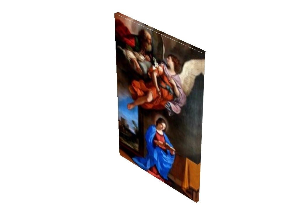 Annunciation Painting: Virgin Mary Catholic Canvas Art - Image 2