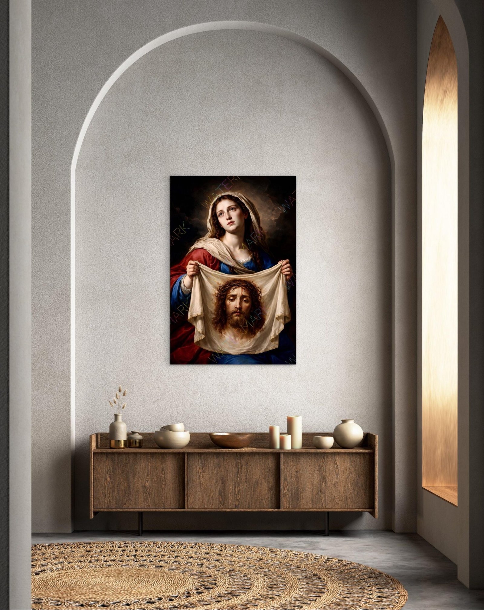 St. Veronica Holy Veil Print | Catholic Saint Printable Art (Digital Download) - Image 6