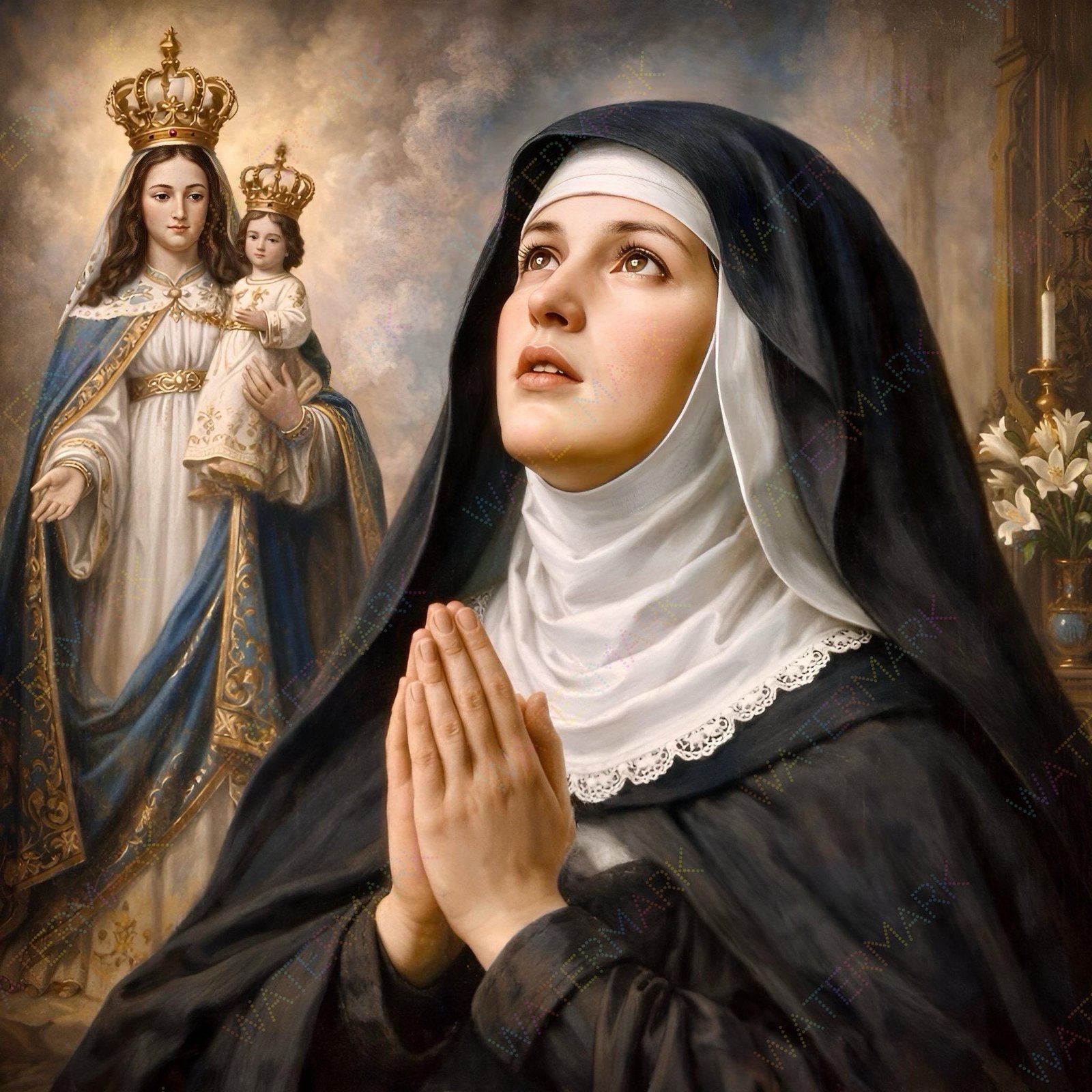 Mother Mariana Canvas Art: Our Lady of Good Success, Quito Ecuador