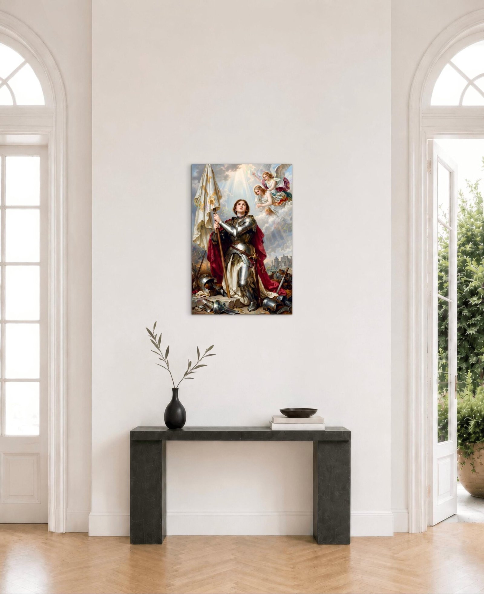 St. Joan of Arc Canvas | Catholic Courage & Strength Art - Image 5