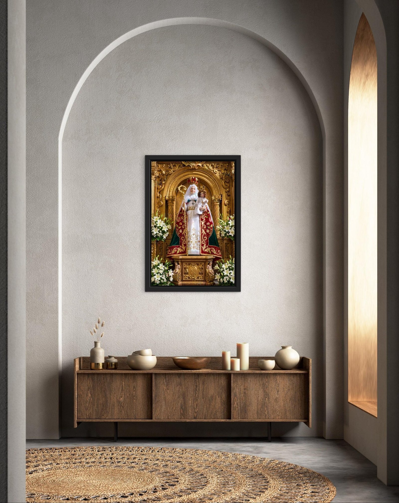 Our Lady of Good Success Framed Canvas | Catholic Marian Wall Art - Image 9