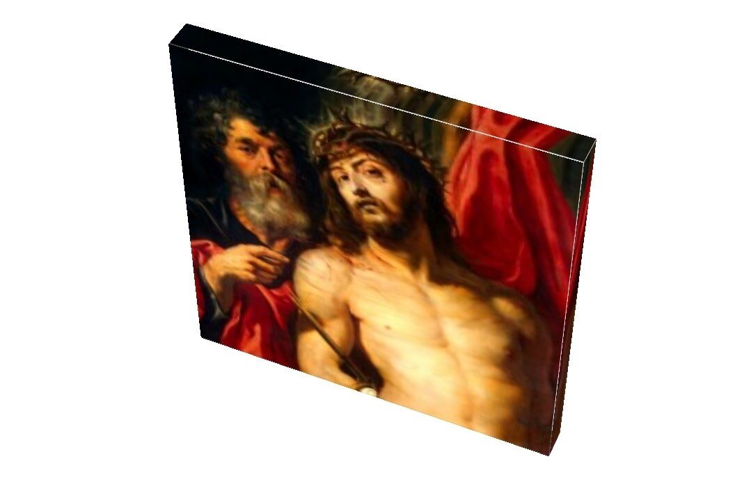 Jesus Christ Canvas Print: Bound and Crowned with Thorns, Rubens Painting - Image 2