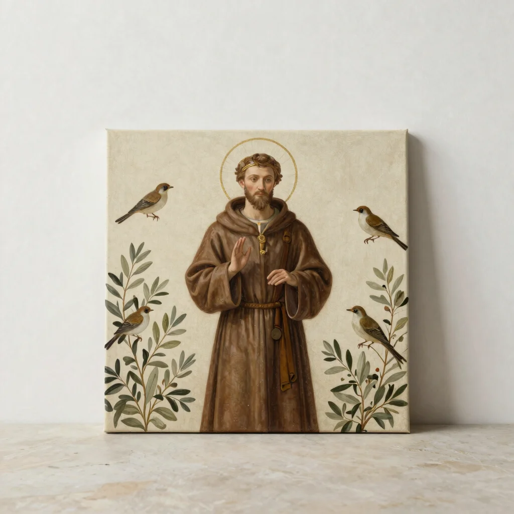 Saint Francis Among Birds