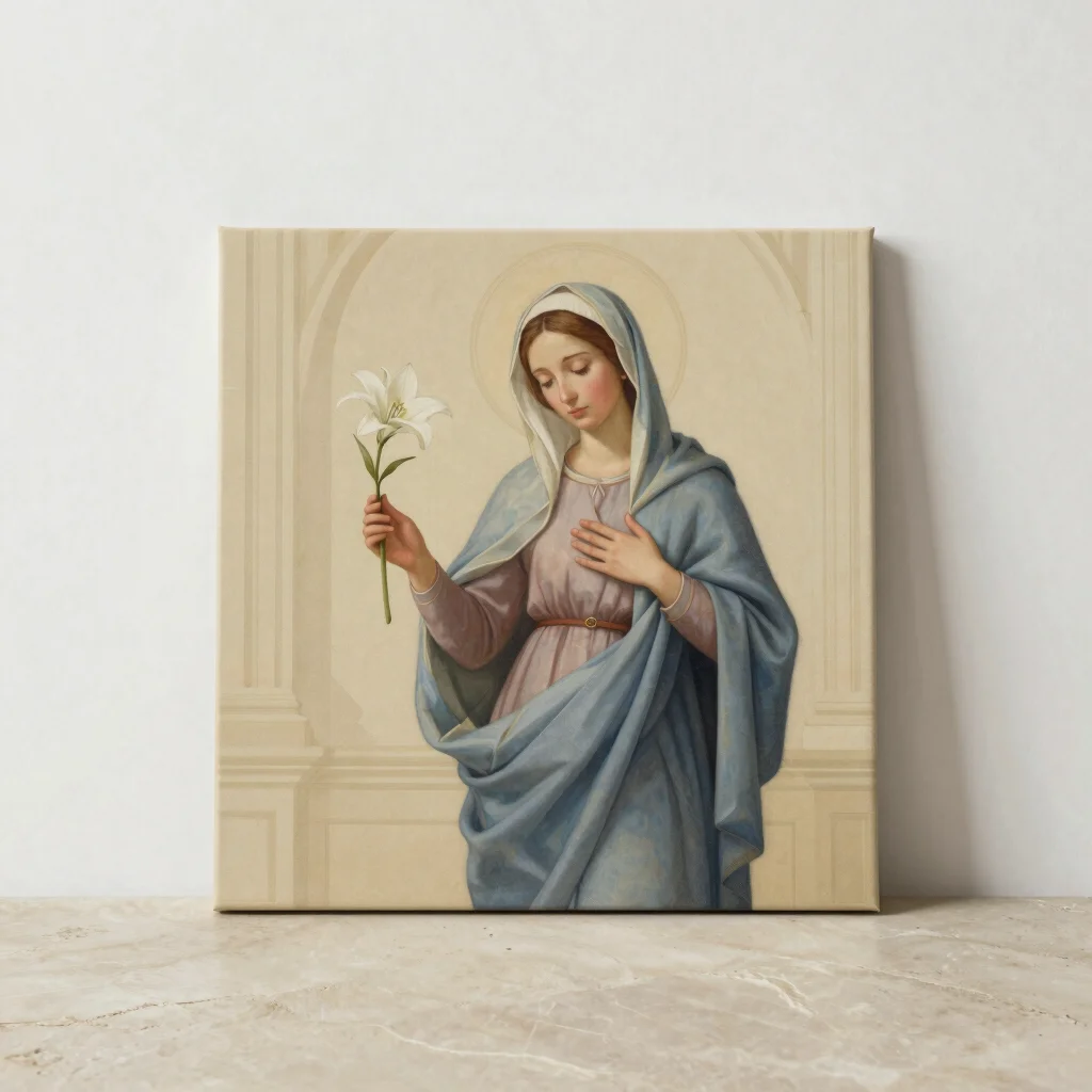 Lily Annunciation Study